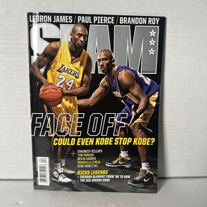 SLAM Magazine Issue 126 April 2009 Kobe Bryant Face Off LeBron James NBA Kicks
